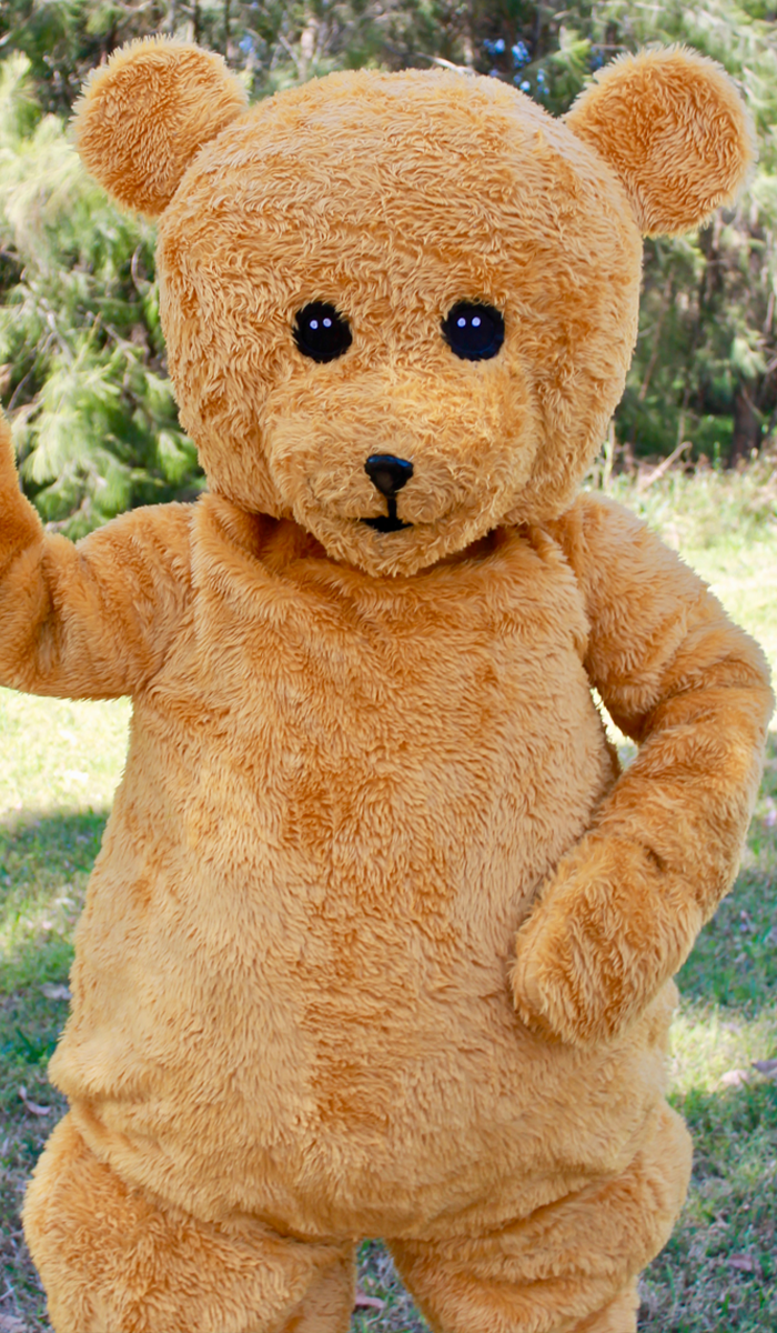 bear costume for telegrams and parties