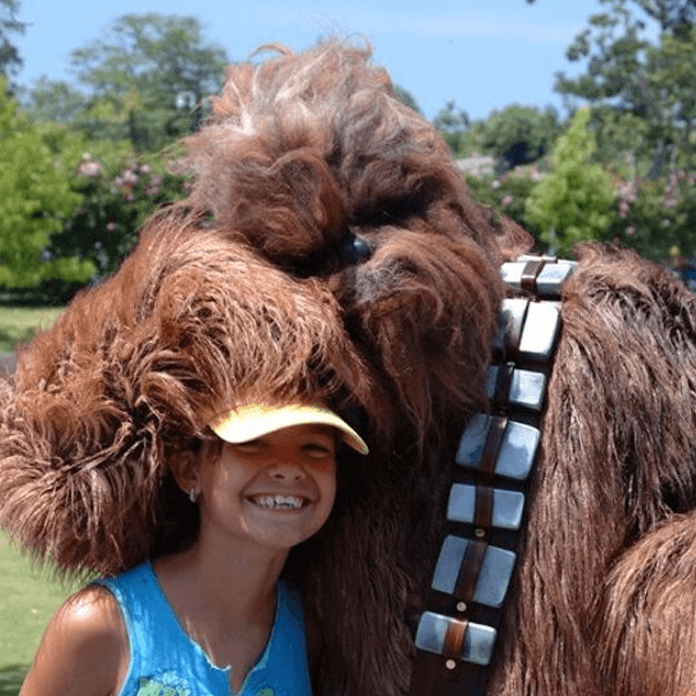 chewbacca for kids parties