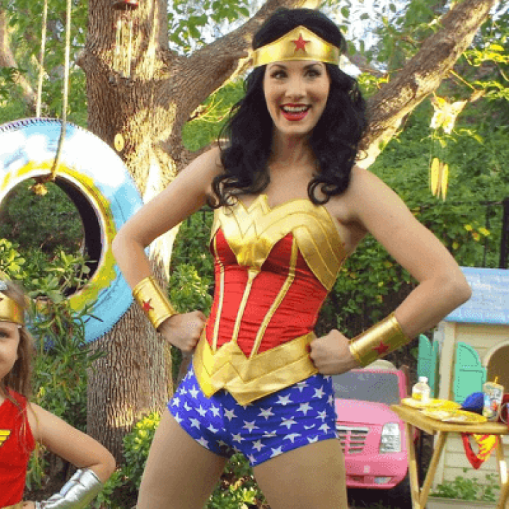 wonder woman for kids parties